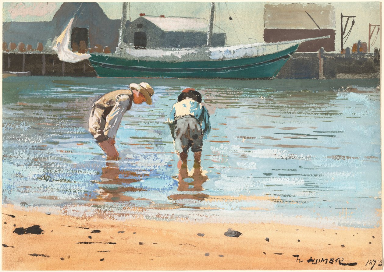 Garçons pataugeant - Winslow Homer