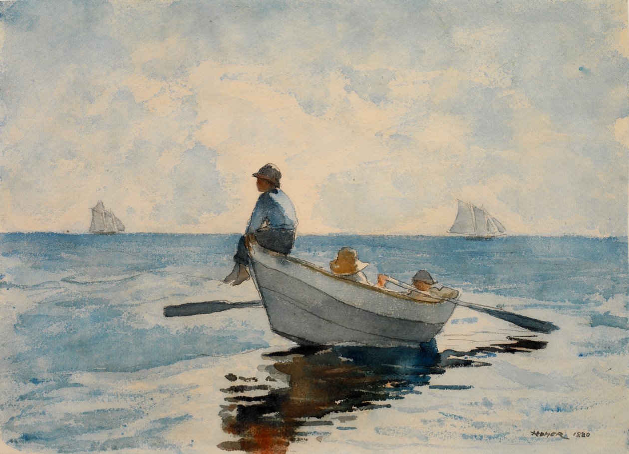 Garçons dans une doris - Winslow Homer
