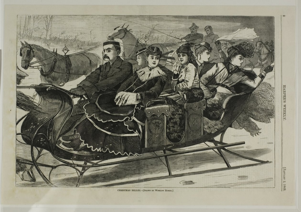 Les cloches de Noël - Winslow Homer