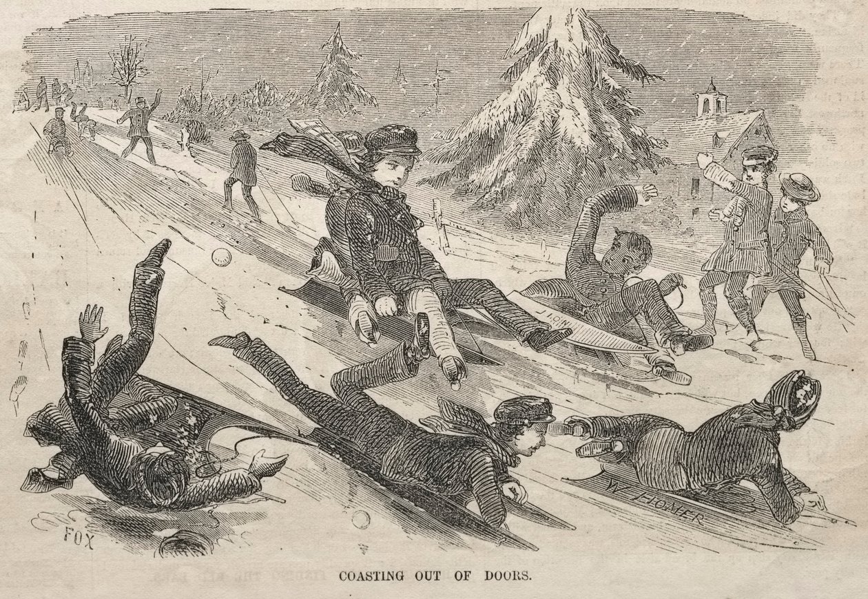 Le cabotage en dehors des portes - Winslow Homer