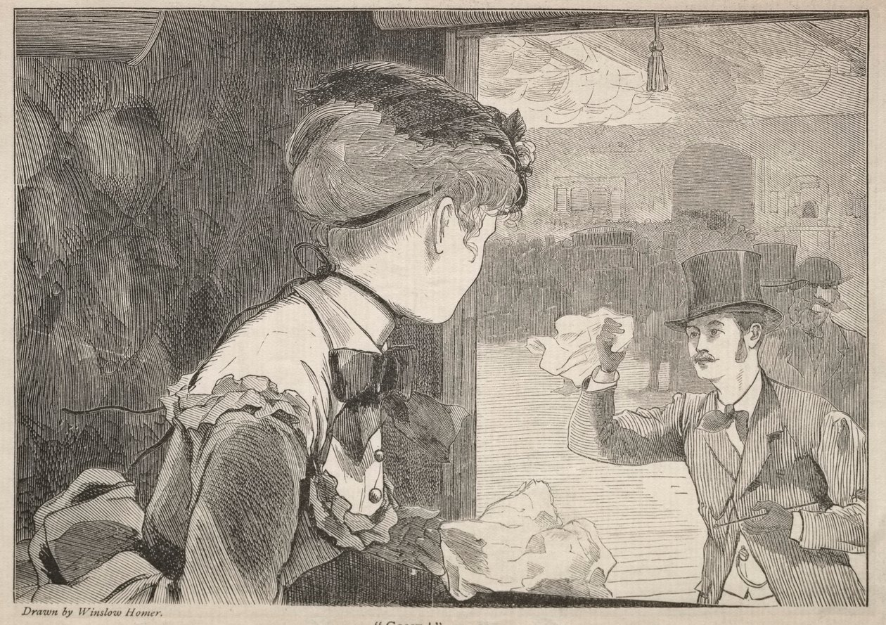 "Viens ! - Winslow Homer