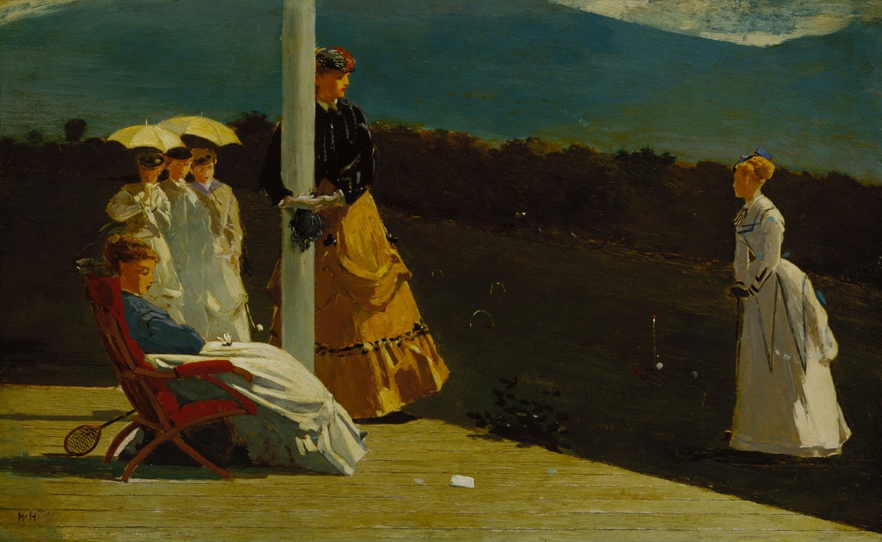 Croquet Match - Winslow Homer
