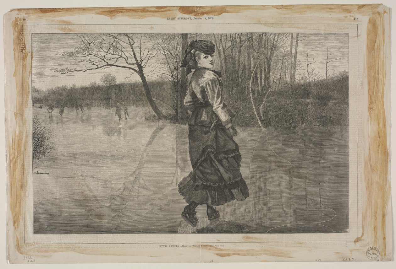 Faire une figure, 1871 - Winslow Homer