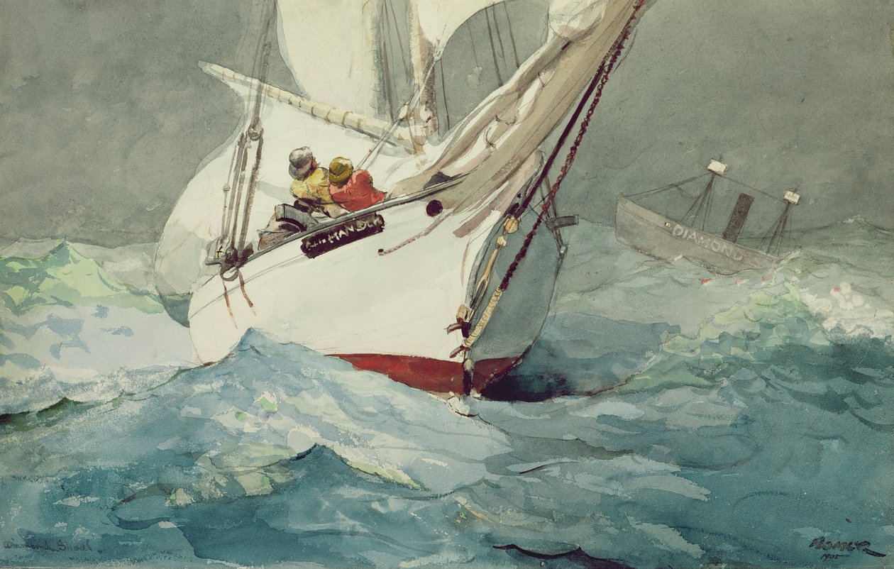 Diamond Shoal - Winslow Homer