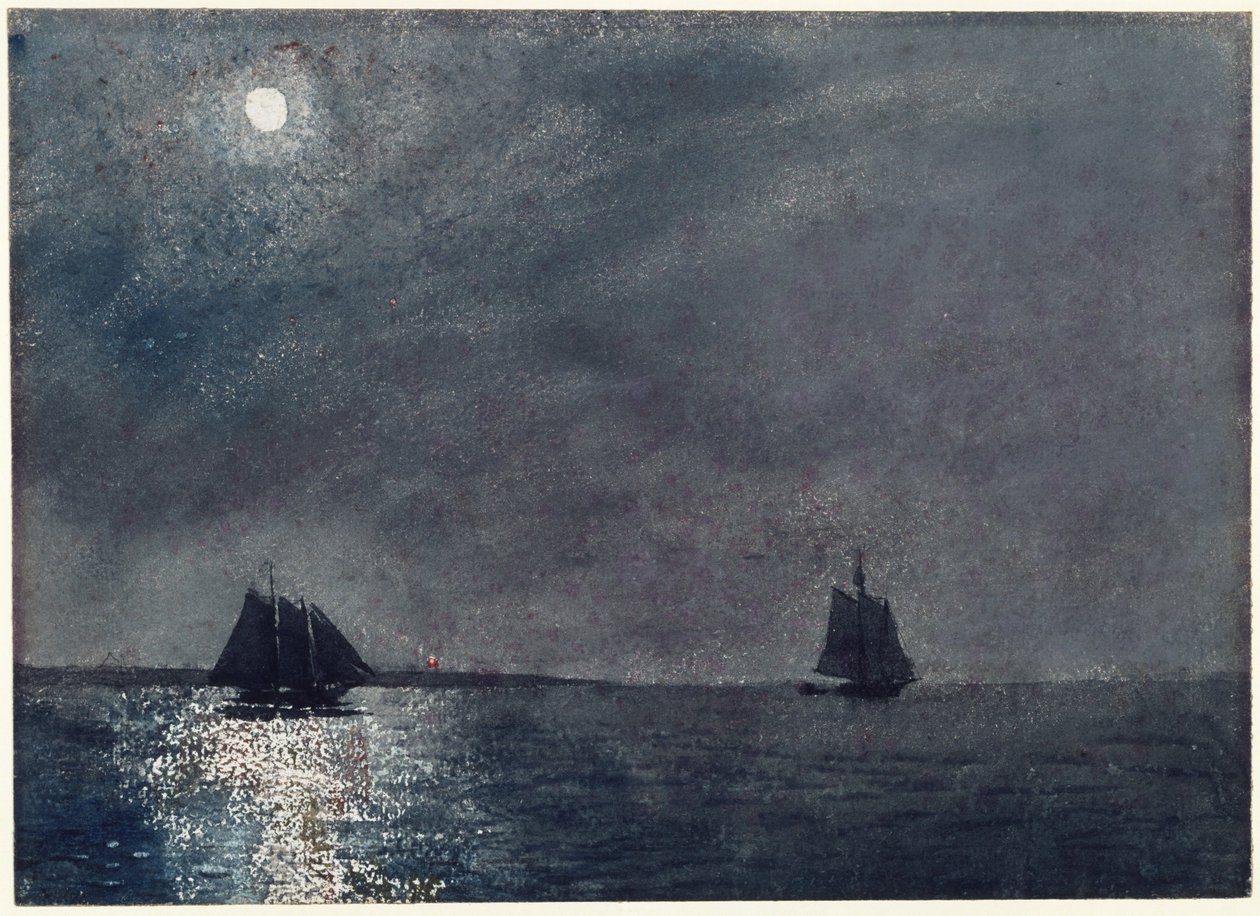 Feu de la pointe orientale - Winslow Homer