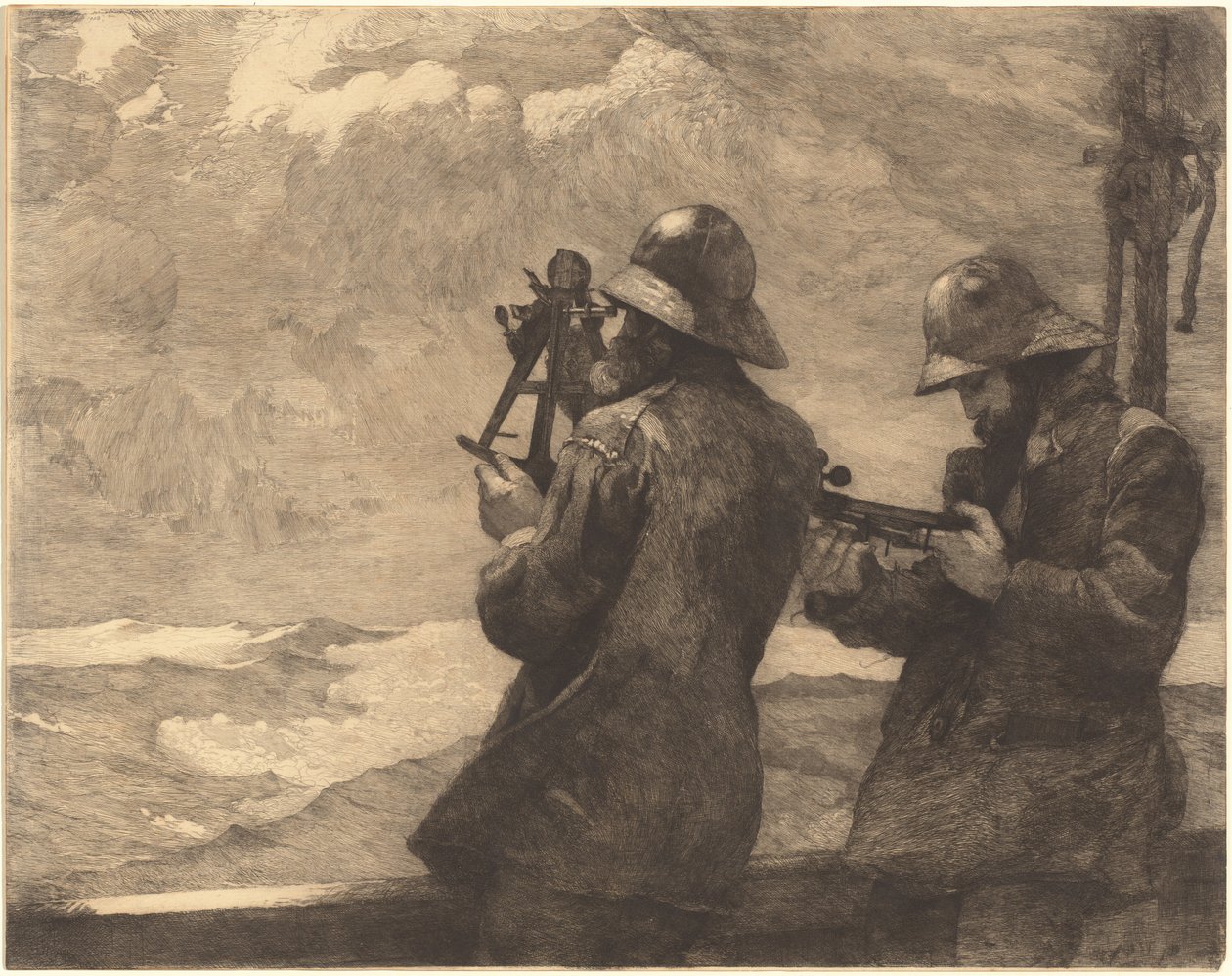 Huit cloches - Winslow Homer