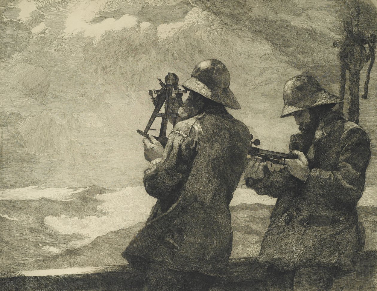 Huit cloches - Winslow Homer