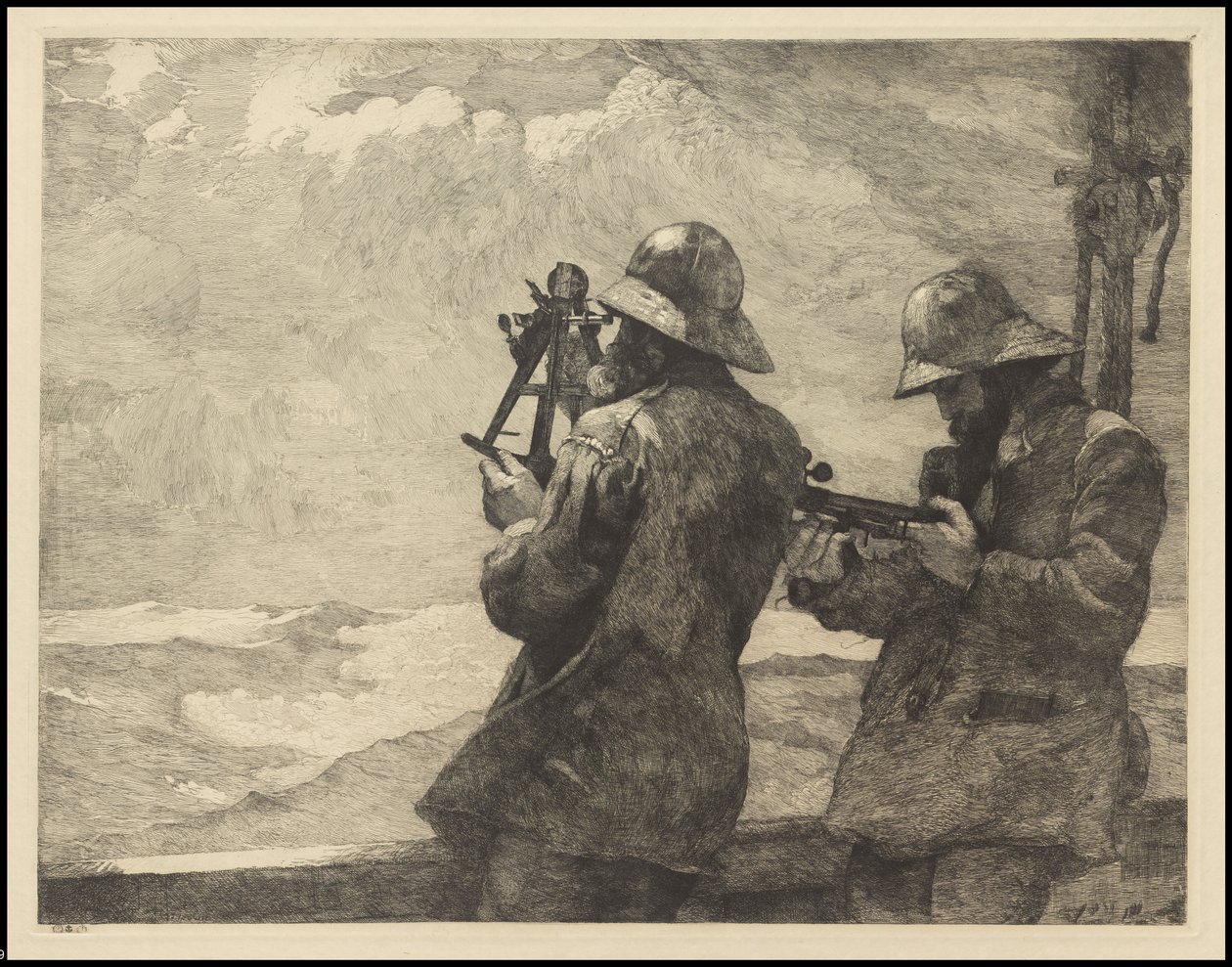 Huit cloches - Winslow Homer