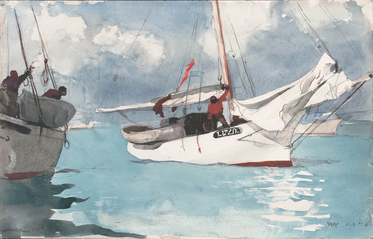 Bateaux de pêche, Key West, 1903 - Winslow Homer