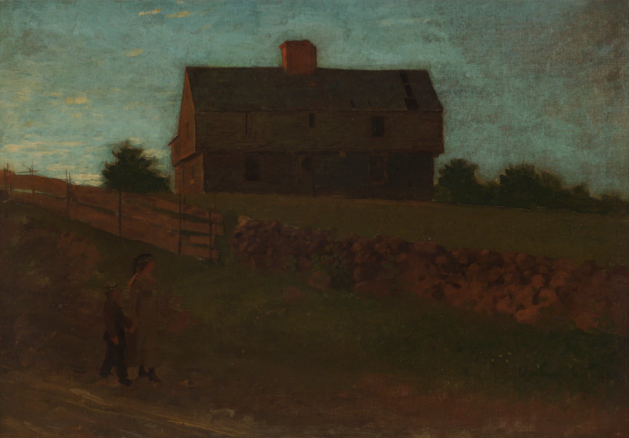 Maison de garnison, York, Maine, 1875 - Winslow Homer