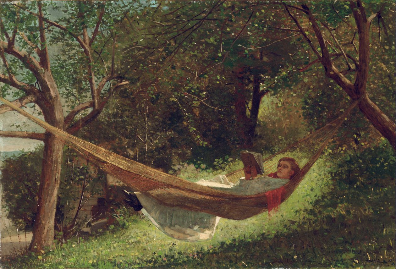 Fille dans le hamac, 1873 - Winslow Homer