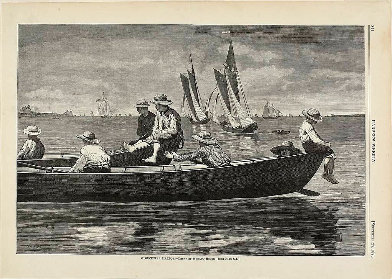 Port de Gloucester - Winslow Homer