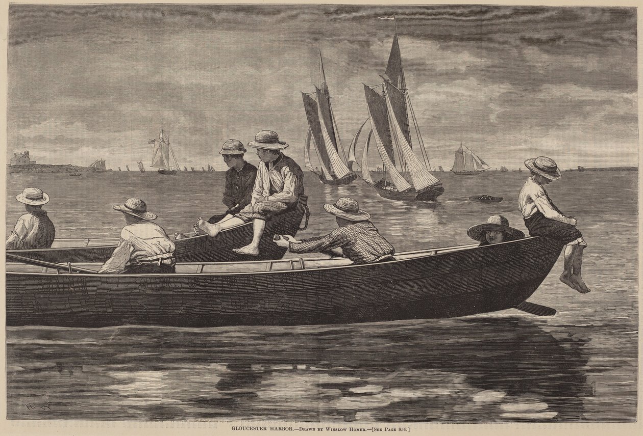 Port de Gloucester - Winslow Homer
