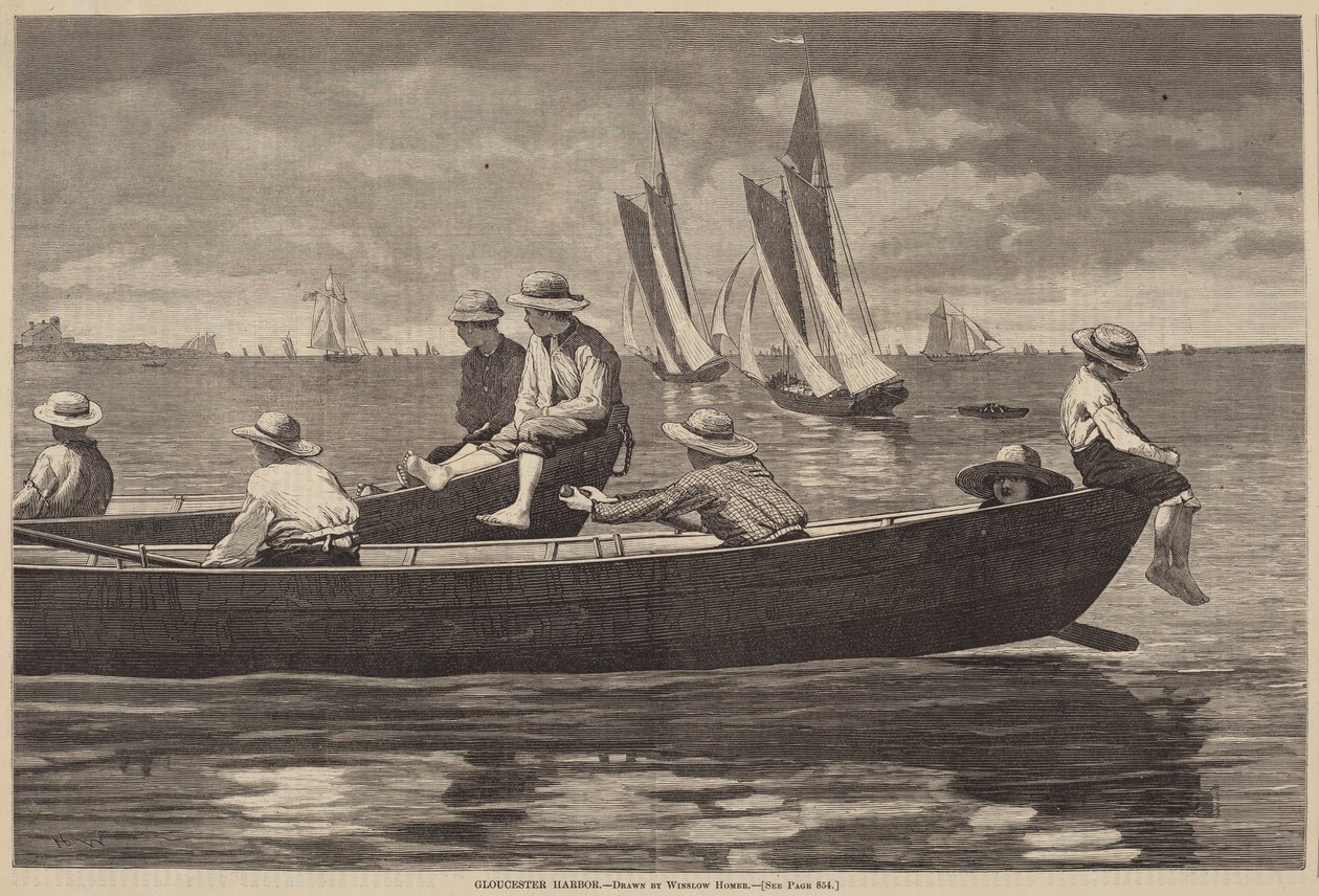 Port de Gloucester - Winslow Homer