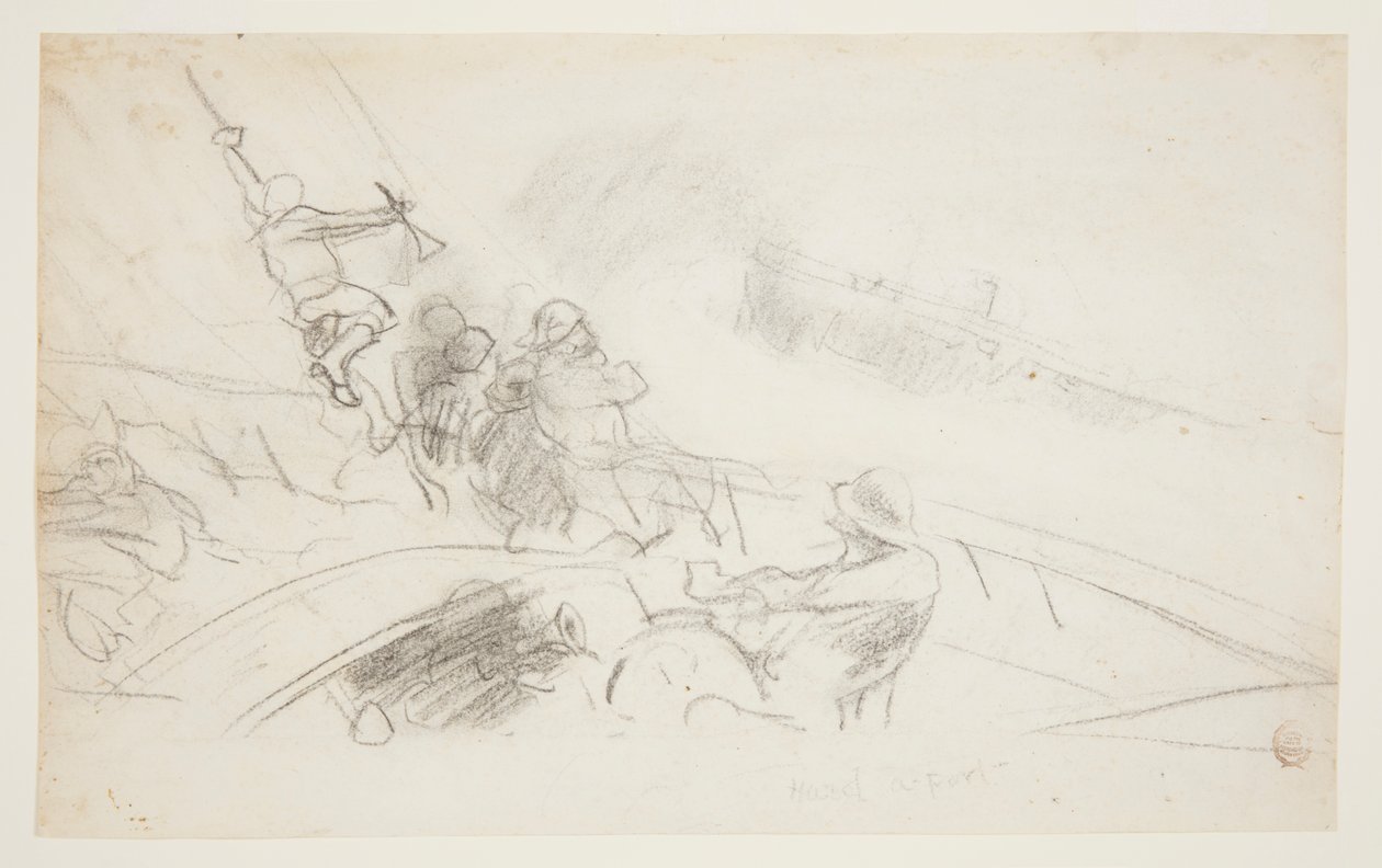 Hard-a-Port - Winslow Homer