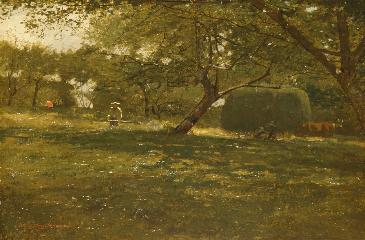 Scène de récolte, ca. 1873 - Winslow Homer