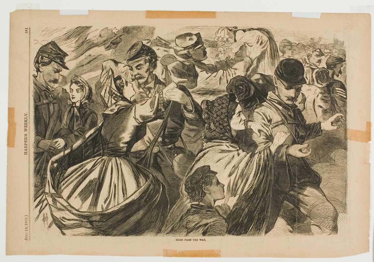 Retour de la guerre - Winslow Homer