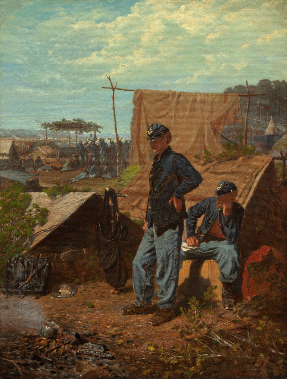 Home, Sweet Home - Winslow Homer