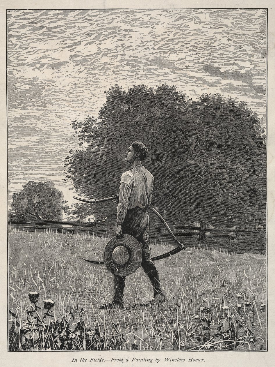 Dans les champs - Winslow Homer