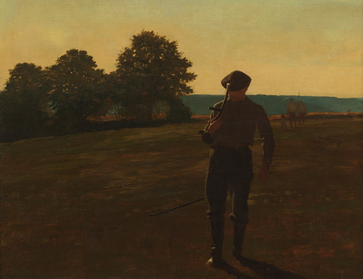 Homme avec une Faux - Winslow Homer