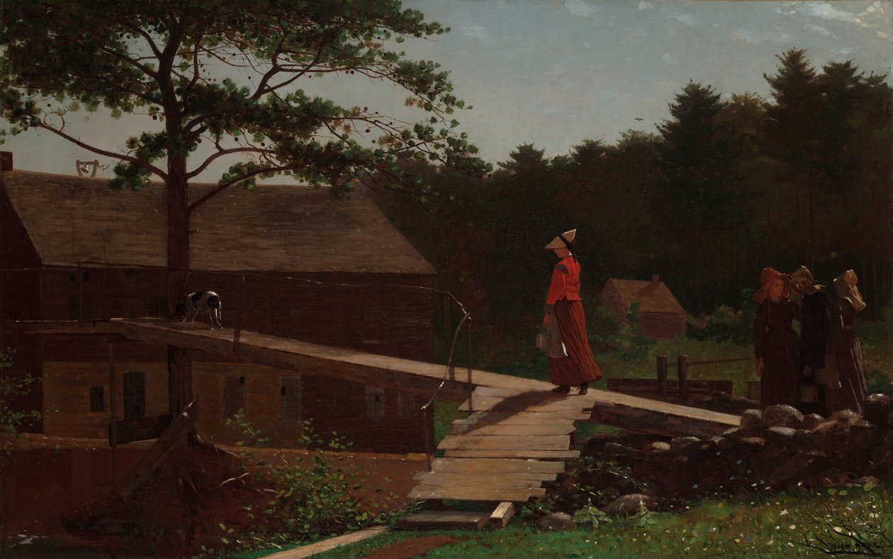 Vieux moulin (La cloche du matin) - Winslow Homer