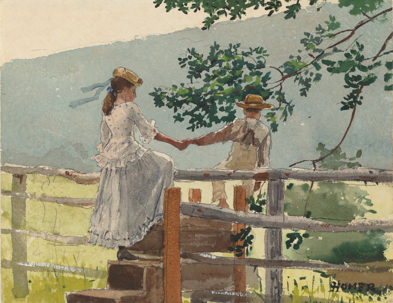 Sur le stile - Winslow Homer