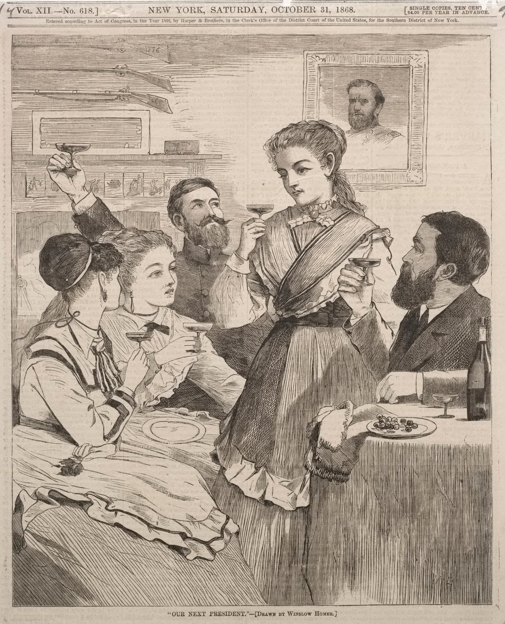 "Notre prochain président
 - Winslow Homer