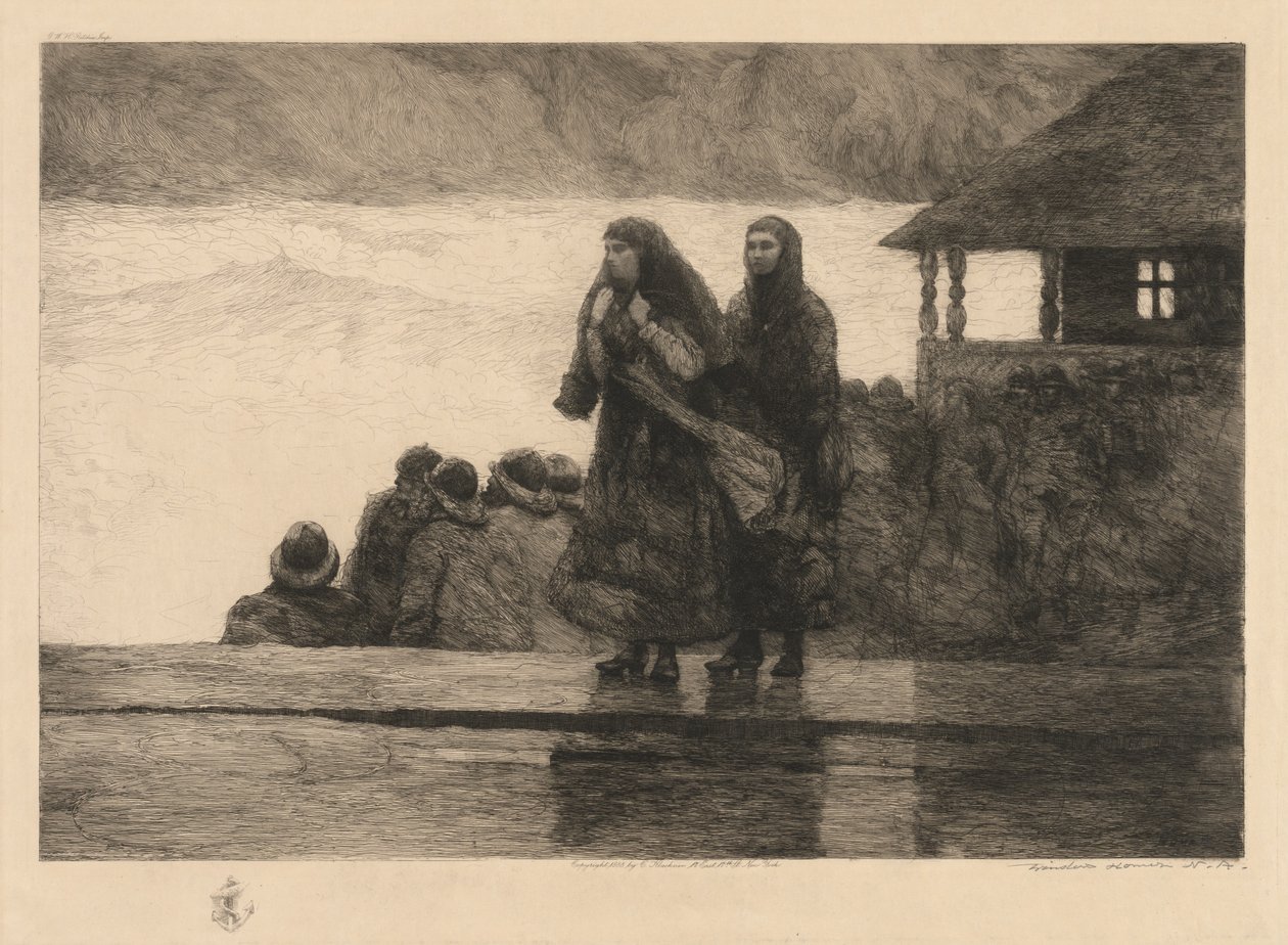 Les périls de la mer - Winslow Homer