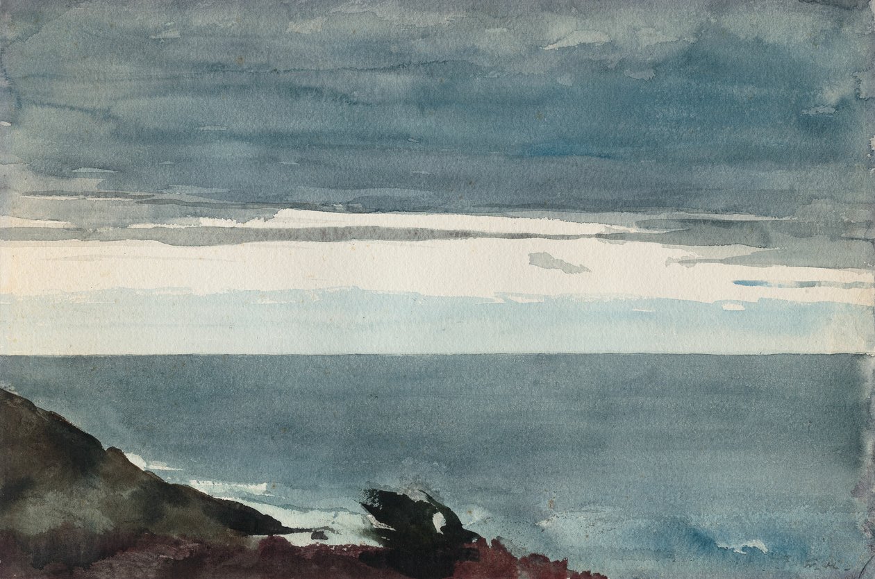 Col de Prout, soirée - Winslow Homer