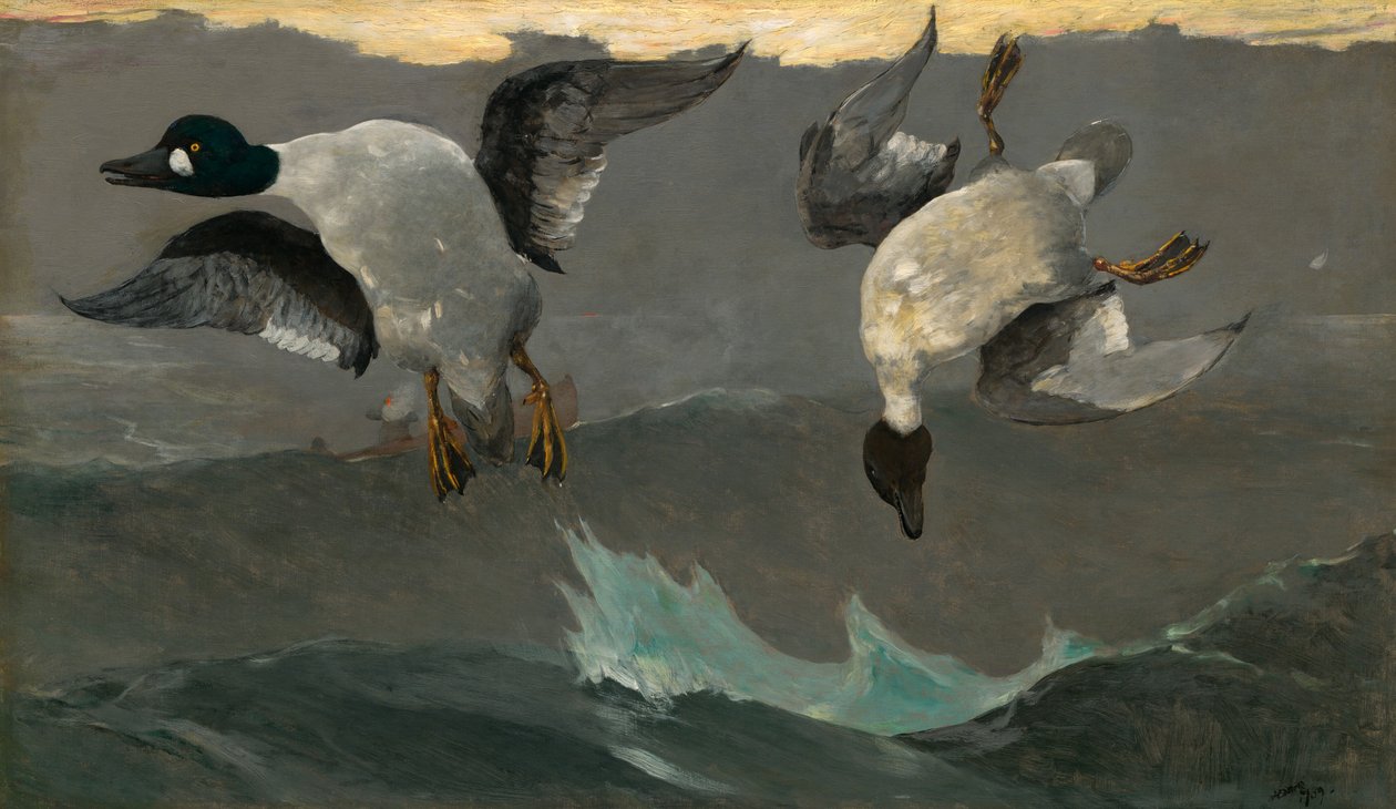 Droite et gauche - Winslow Homer