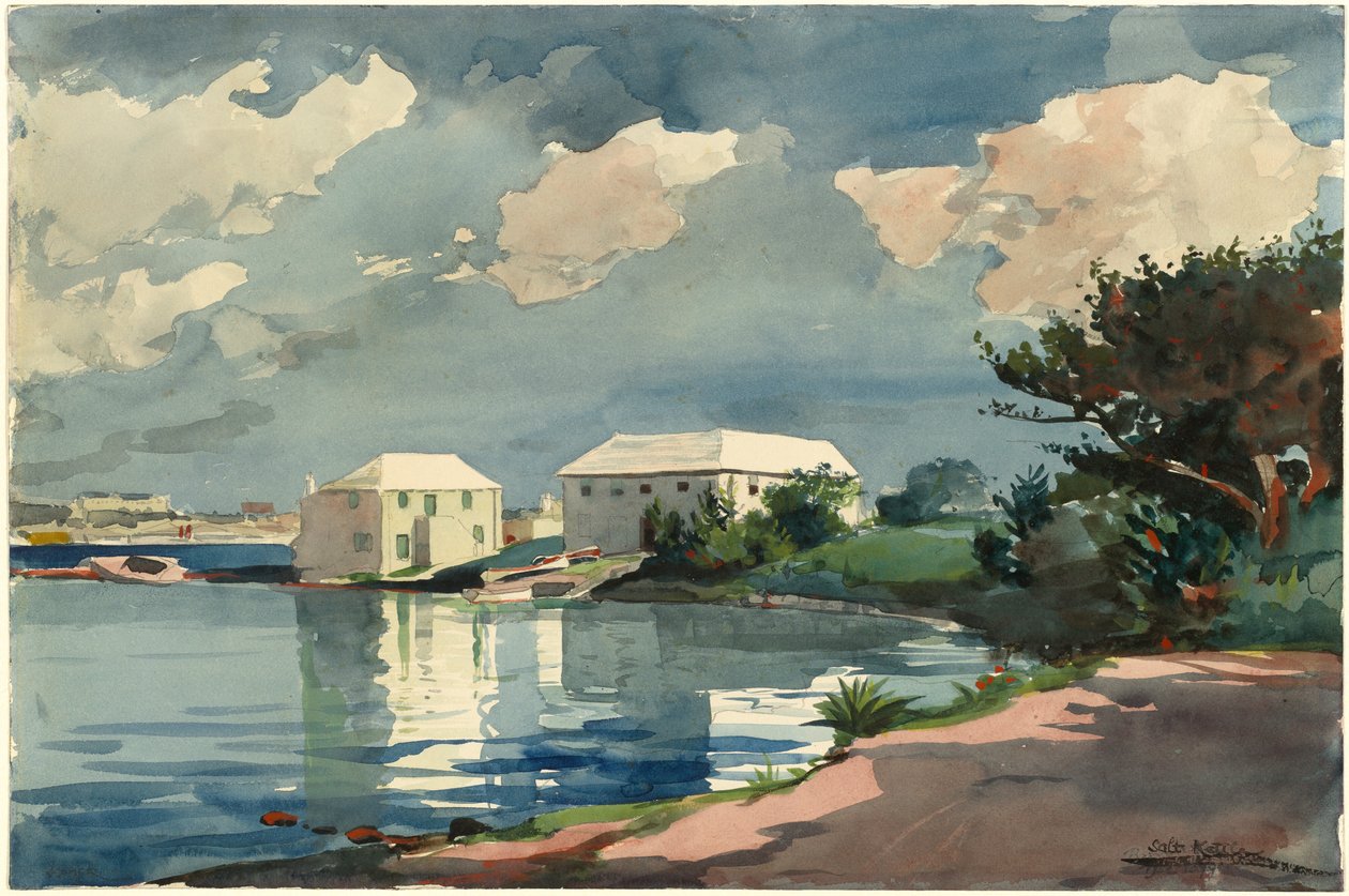 Bouilloire à sel, Bermudes - Winslow Homer