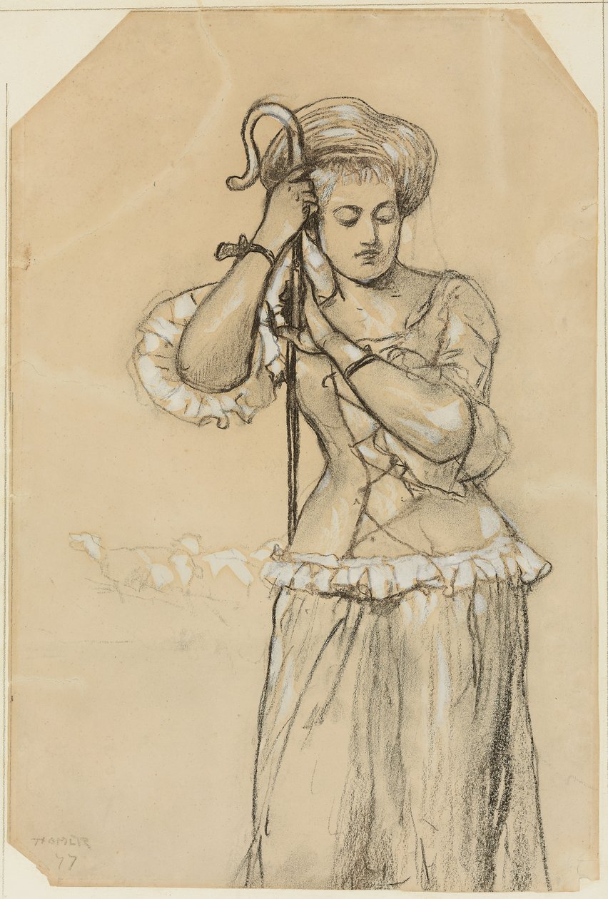 Bergère, 1877 - Winslow Homer