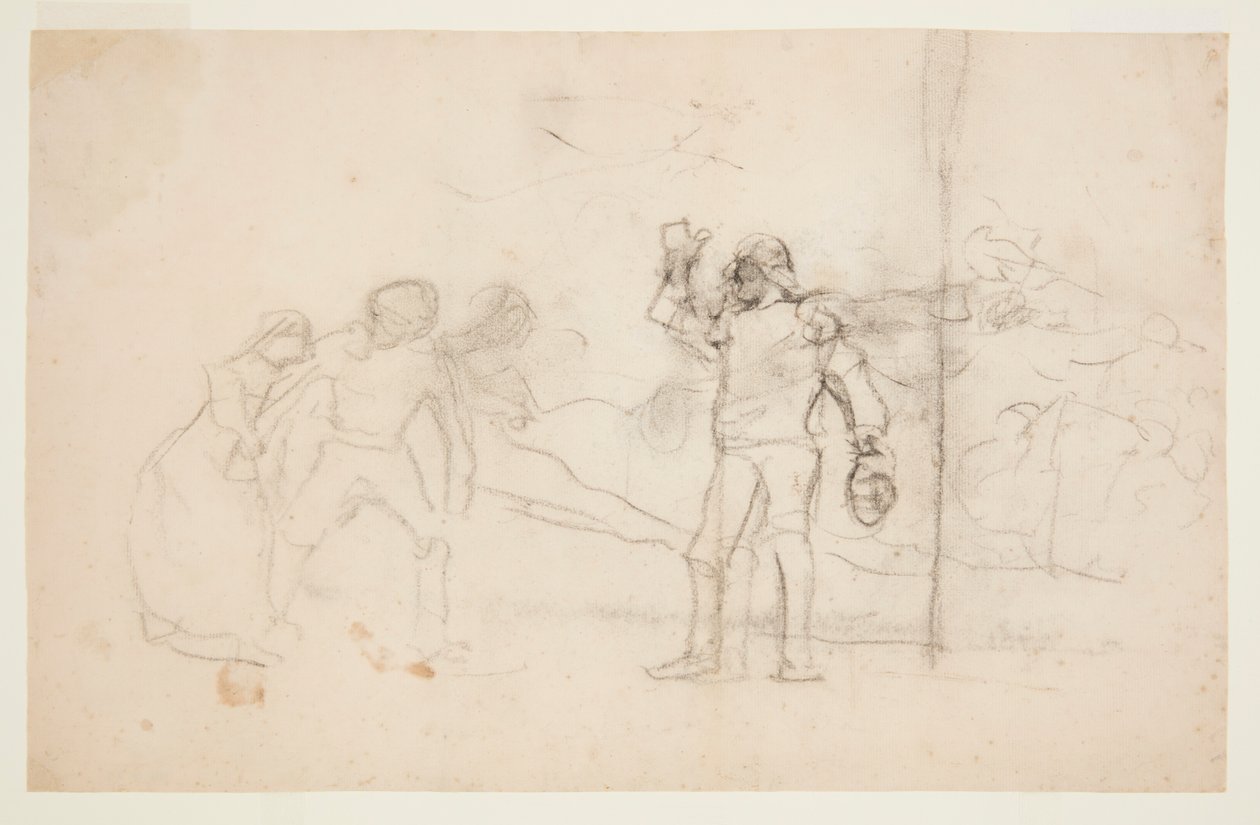 Esquisse pour "Le Naufrage" - Winslow Homer