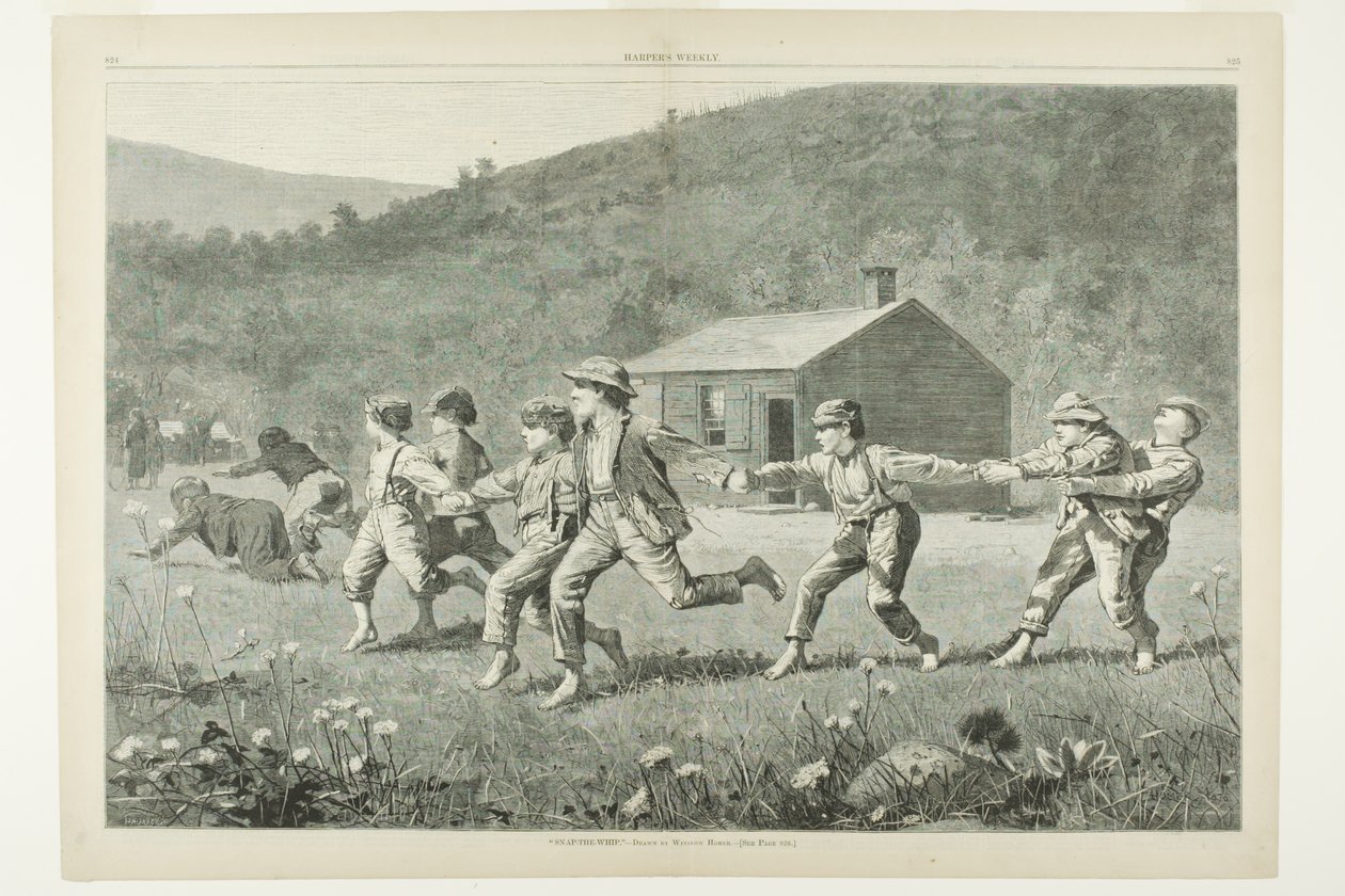 "Snap-the-Whip" - Winslow Homer
