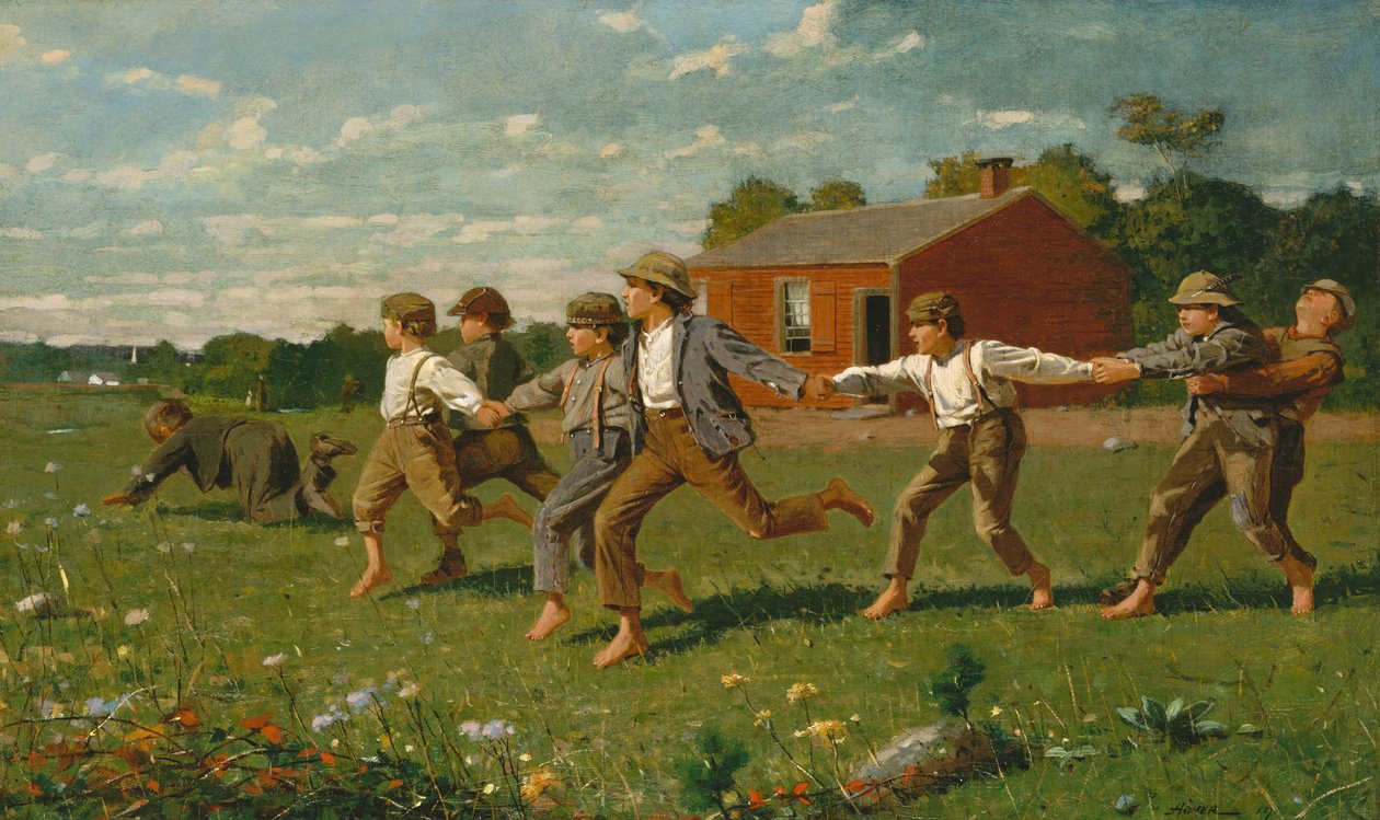 Attrape la ficelle, 1872 - Winslow Homer