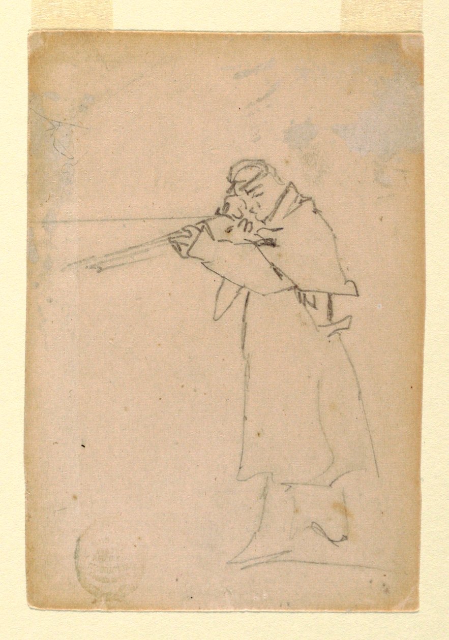 Soldat Prenant Visée - Winslow Homer