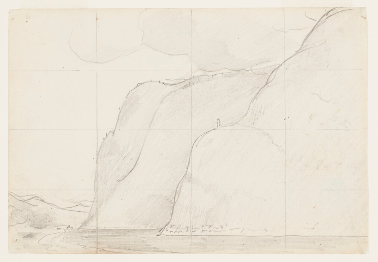 Étude pour "Cap Trinité, Rivière Saguenay" - Winslow Homer