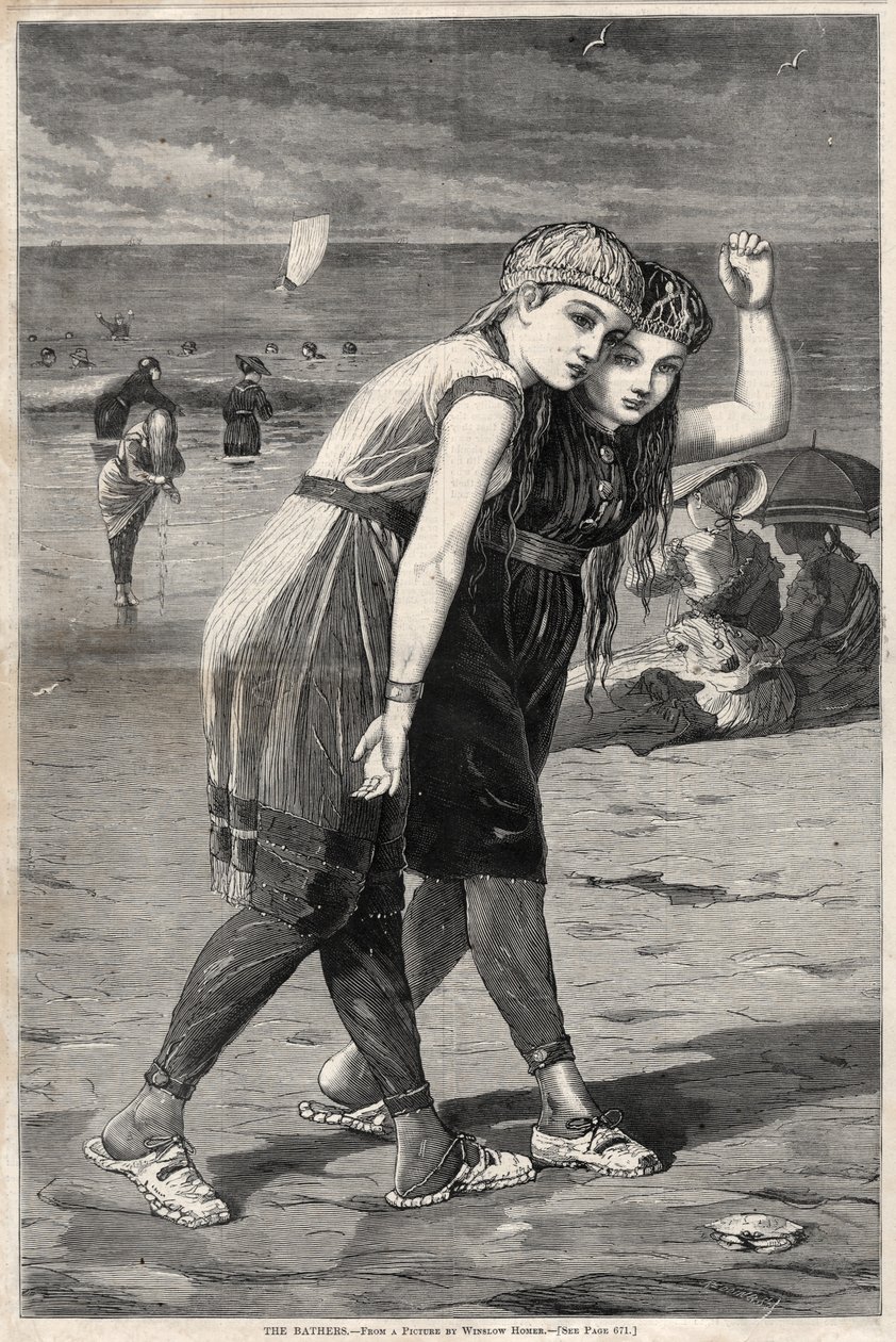 Les Baigneuses, 1873 - Winslow Homer