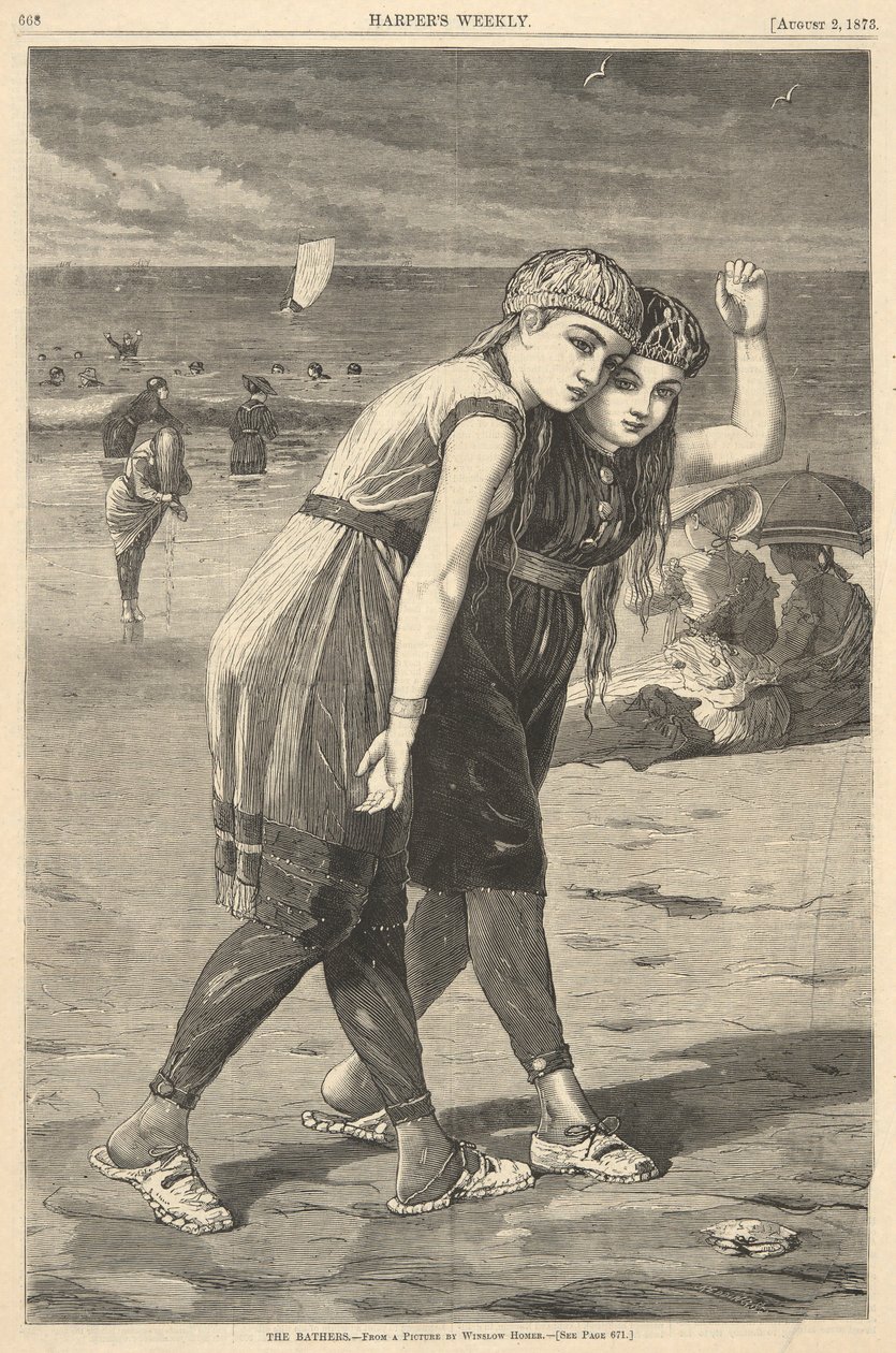 Les Baigneurs, de Harper - Winslow Homer
