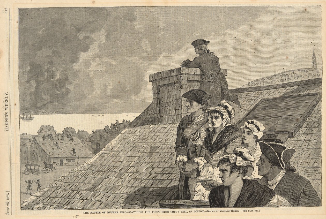 La Bataille de Bunker Hill - Winslow Homer