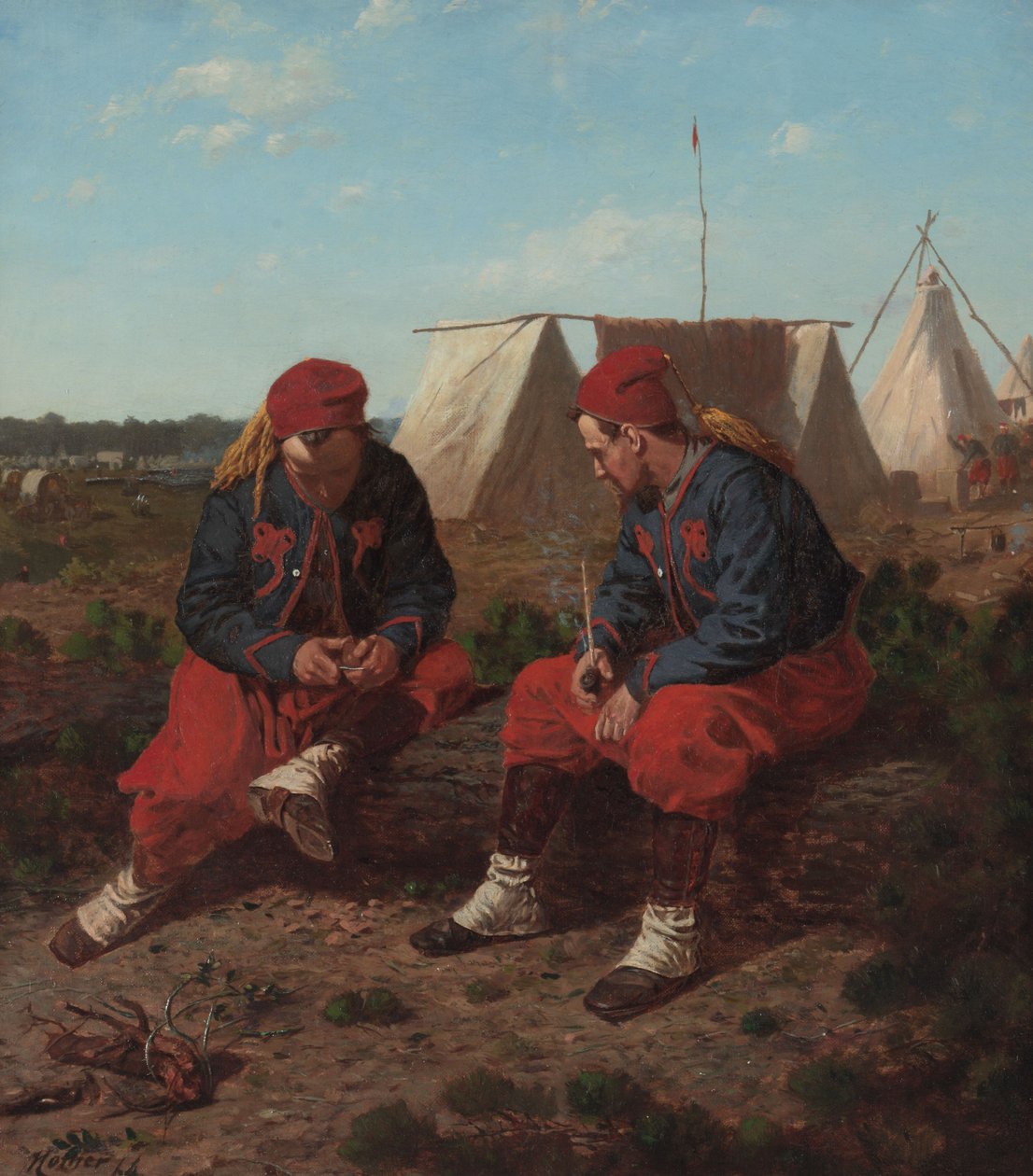 La pipe de Brierwood - Winslow Homer