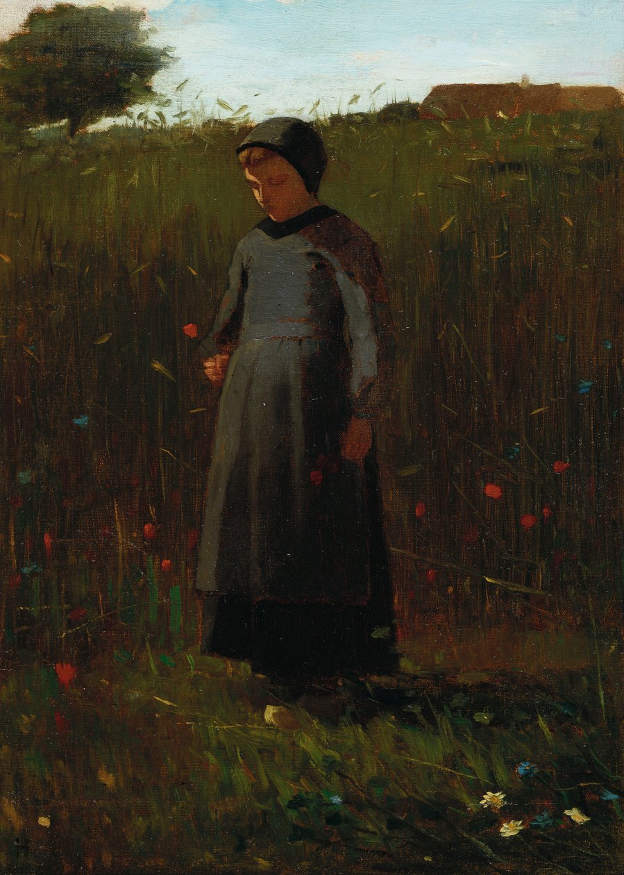 Les fleurs des champs - Winslow Homer