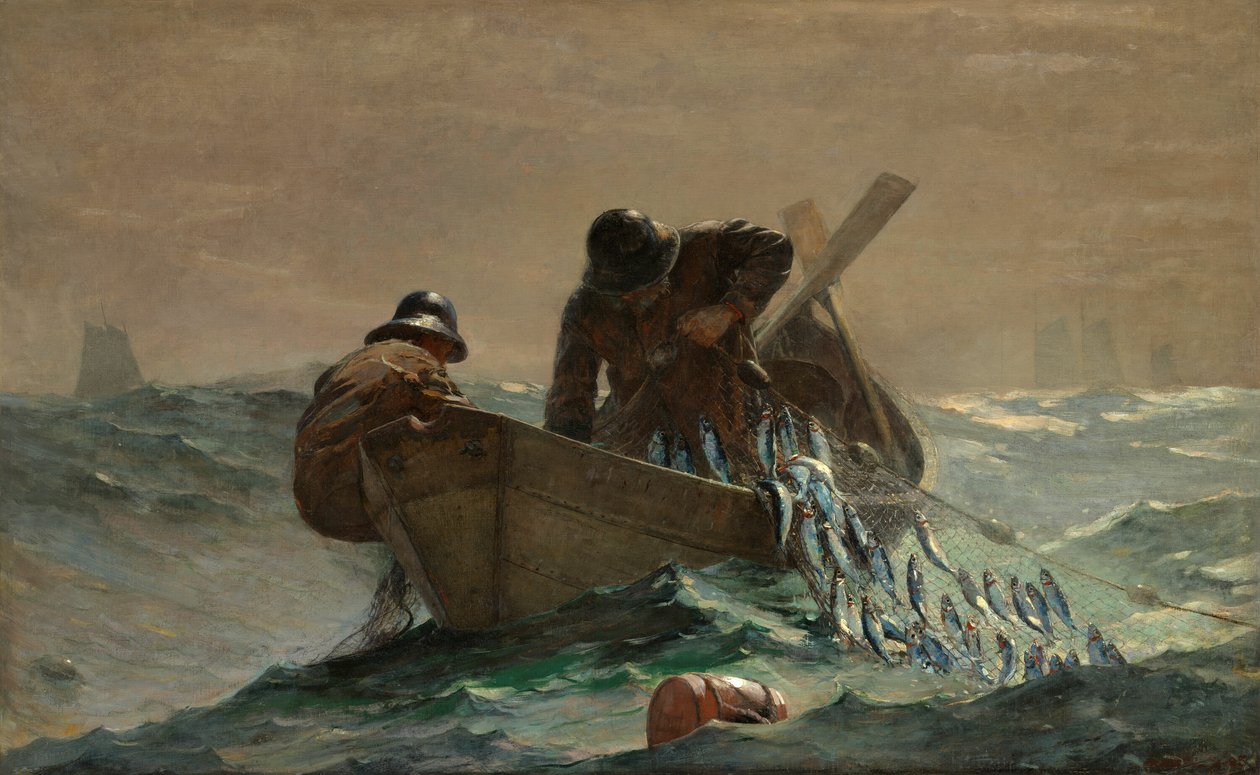 Le filet de harengs, 1885 - Winslow Homer