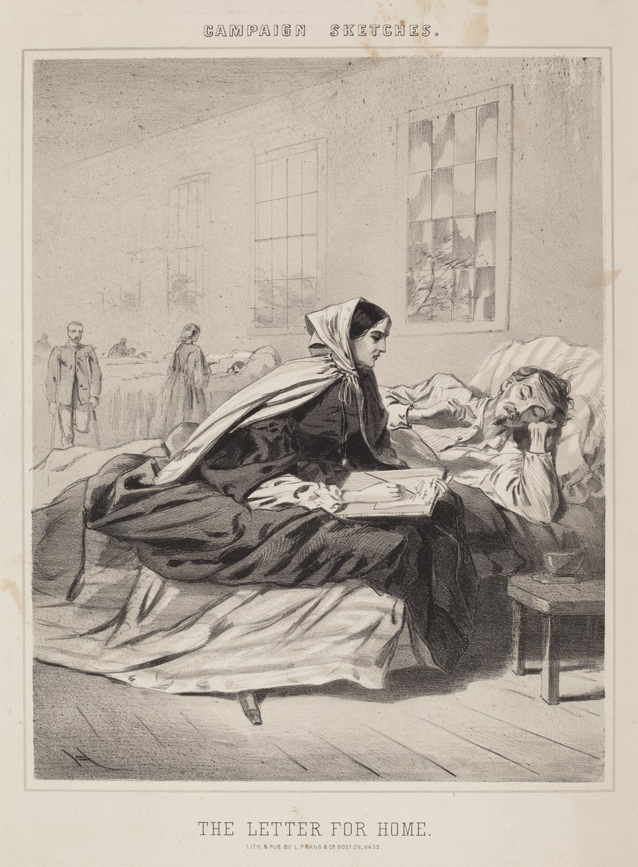 La lettre pour la maison (Esquisses de campagne) - Winslow Homer
