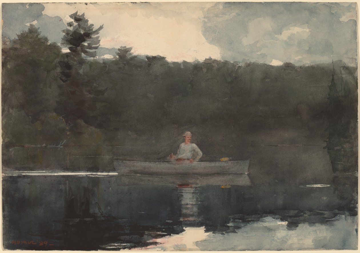Le pêcheur solitaire, 1889 - Winslow Homer