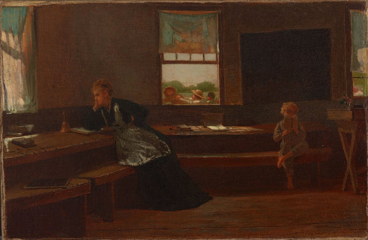 La pause de midi - Winslow Homer