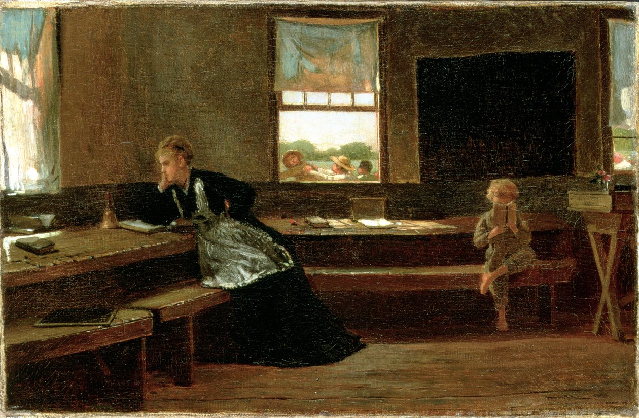 La récréation de midi - Winslow Homer