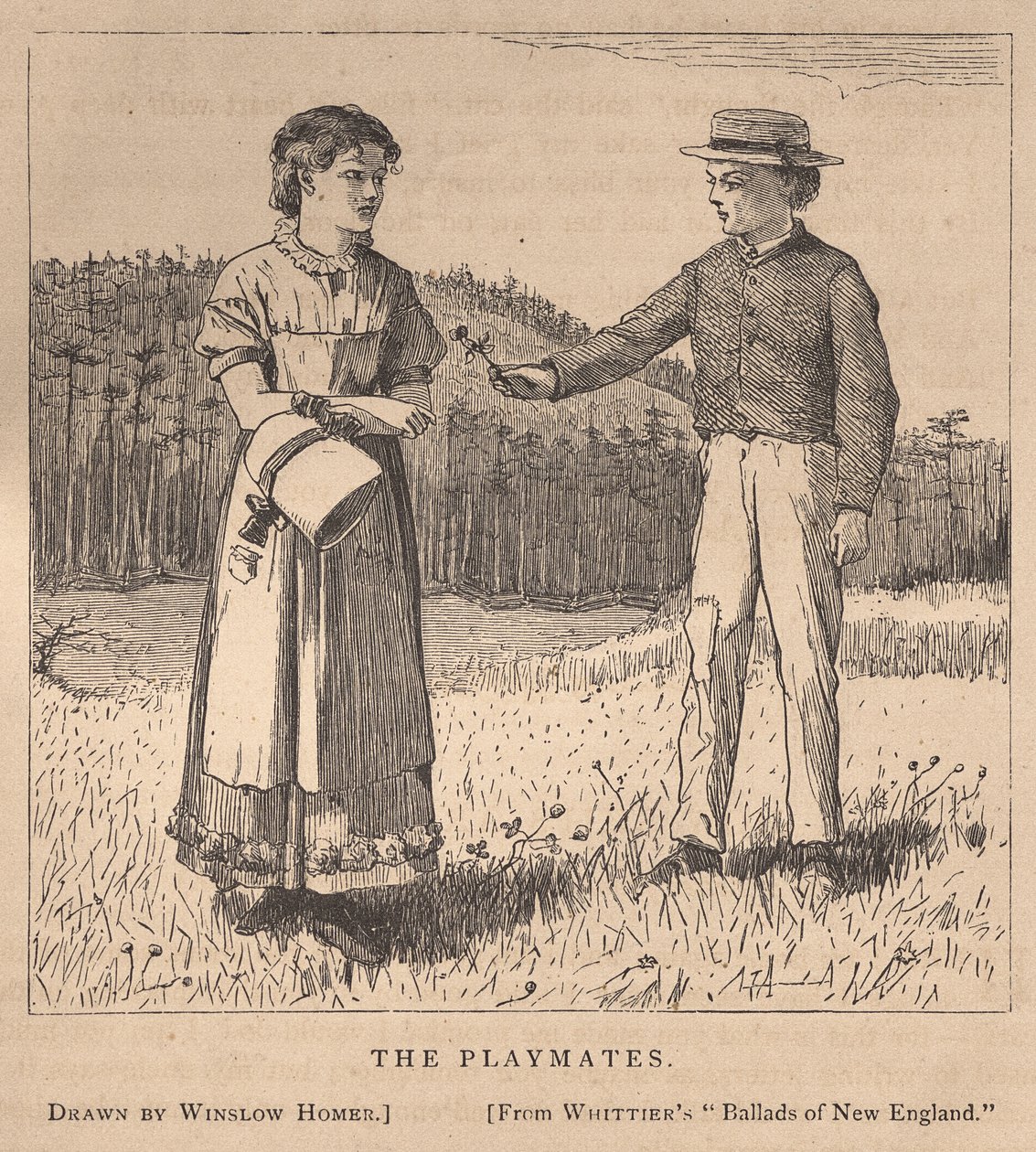 Les Playmates - Winslow Homer