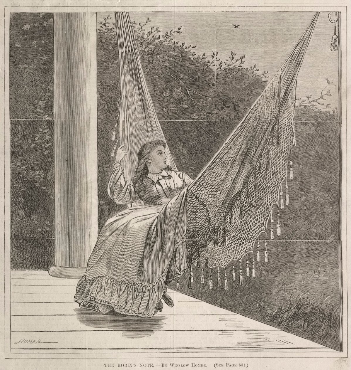 La note de Robin - Winslow Homer