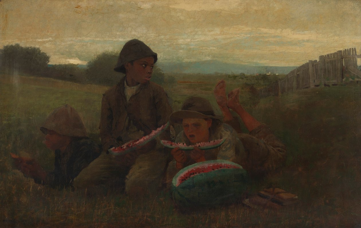 Les garçons pastèques - Winslow Homer